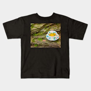 Tea On the Rocks Kids T-Shirt